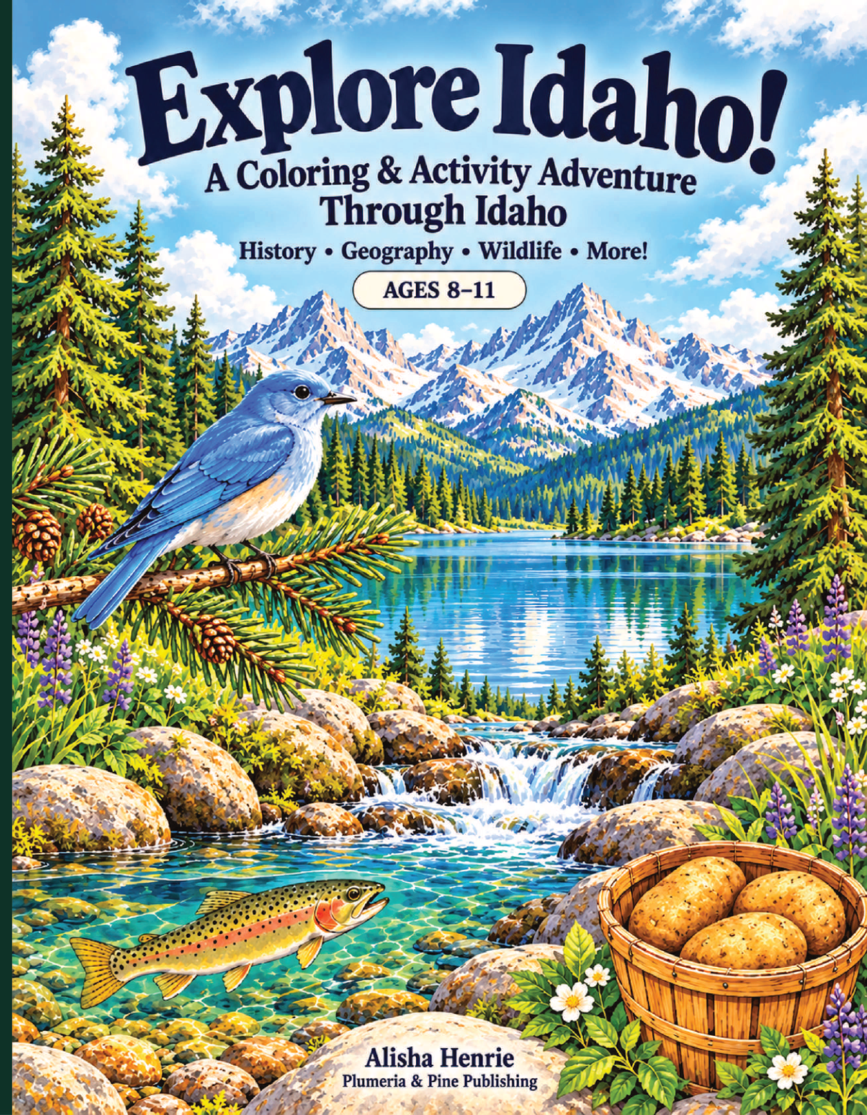 Explore Idaho! Ages 8–11 by Alisha Henrie, Plumeria & Pine Publishing